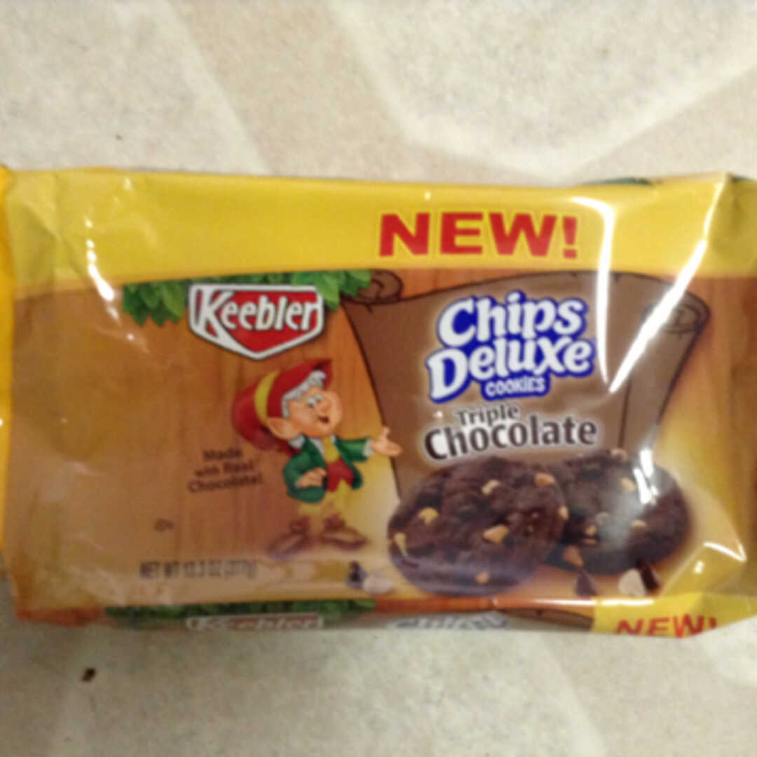 Keebler Chips Deluxe Triple Chocolate
