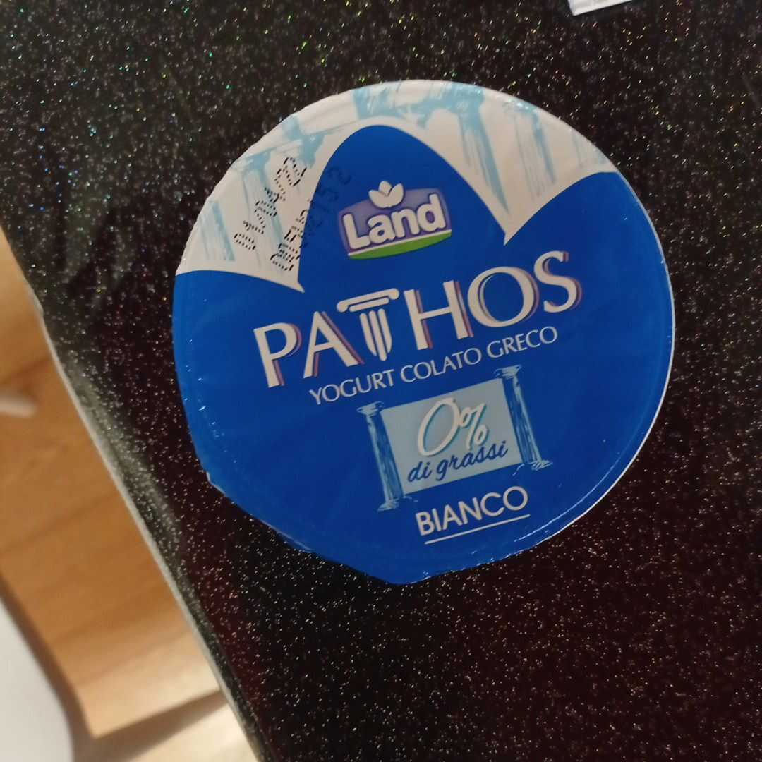 Land Pathos Yogurt Colato Greco Bianco 0%