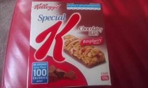 Kellogg's Special K Chocolatey Bars Raspberry Flavour