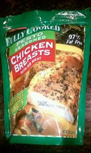 HEB Fully Cooked Pesto Seasoned Chicken Breasts with Rib Meat