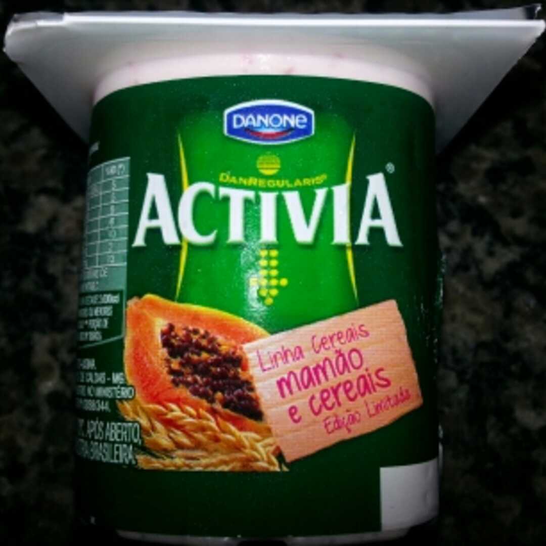 Activia Mamão e Cereais