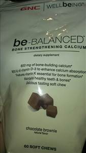 GNC Be-Balanced Bone Strengthening Calcium Chews
