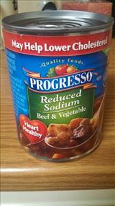 Progresso Reduced Sodium Beef & Vegetable Soup