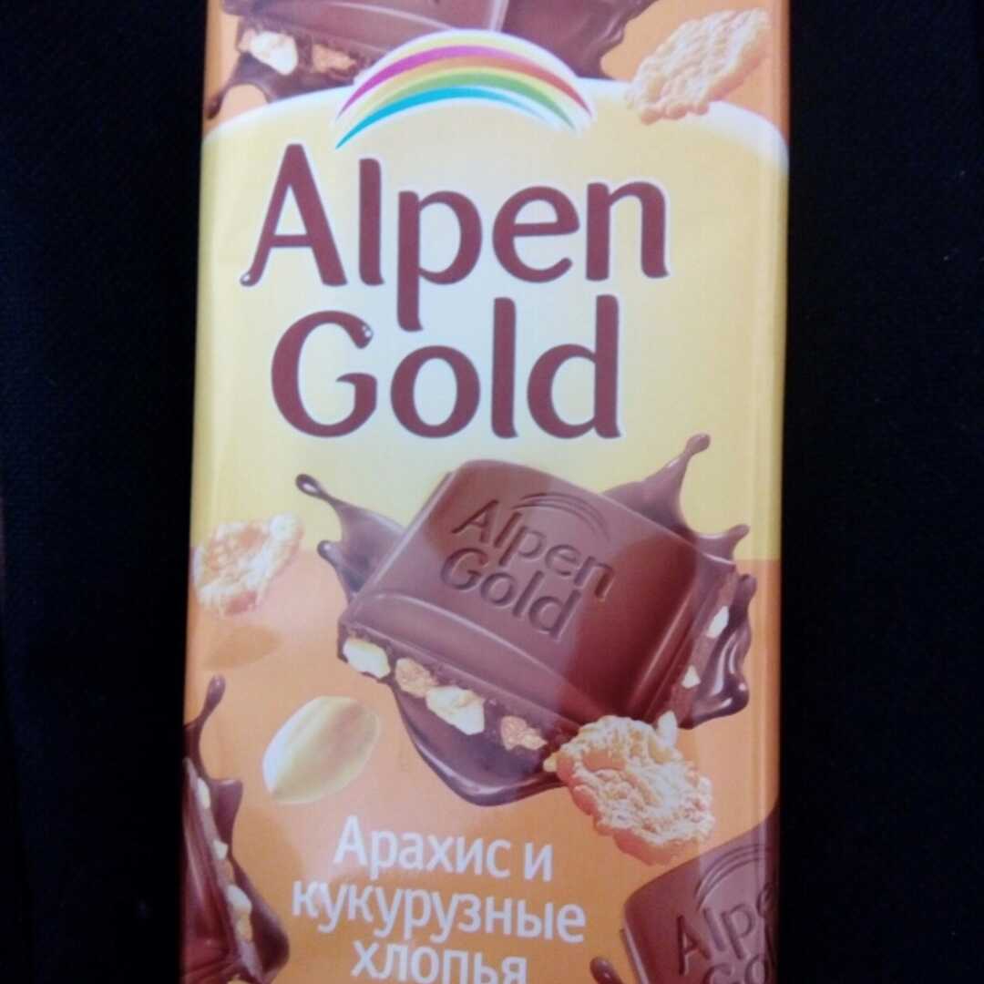 Альпен Гольд Арахис и Кукурузные Хлопья