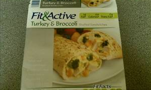 Fit & Active Turkey & Broccoli Stuffed Sandwich