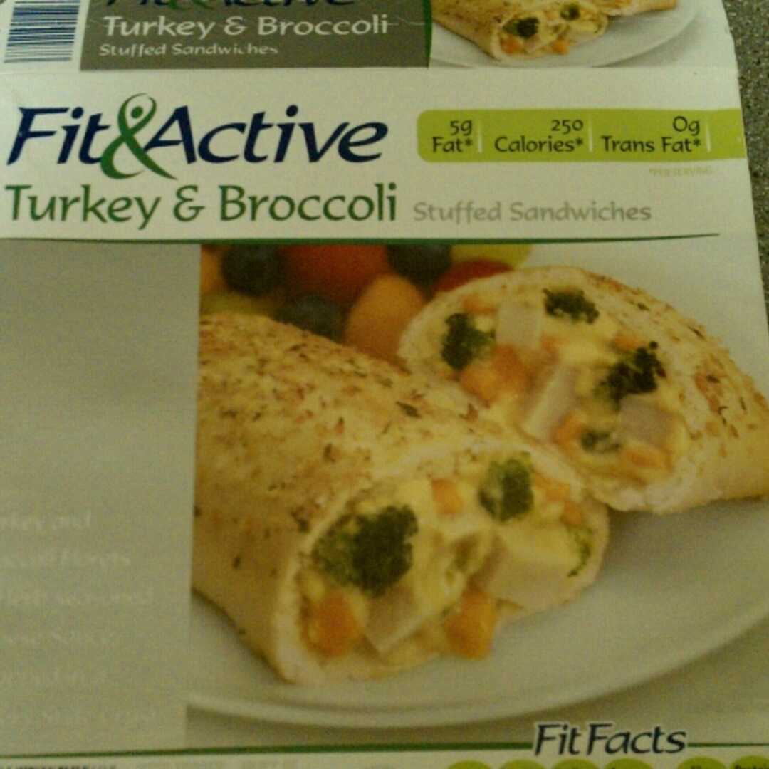 Fit & Active Turkey & Broccoli Stuffed Sandwich