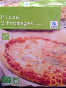 Picard Pizza 3 Fromages Bio