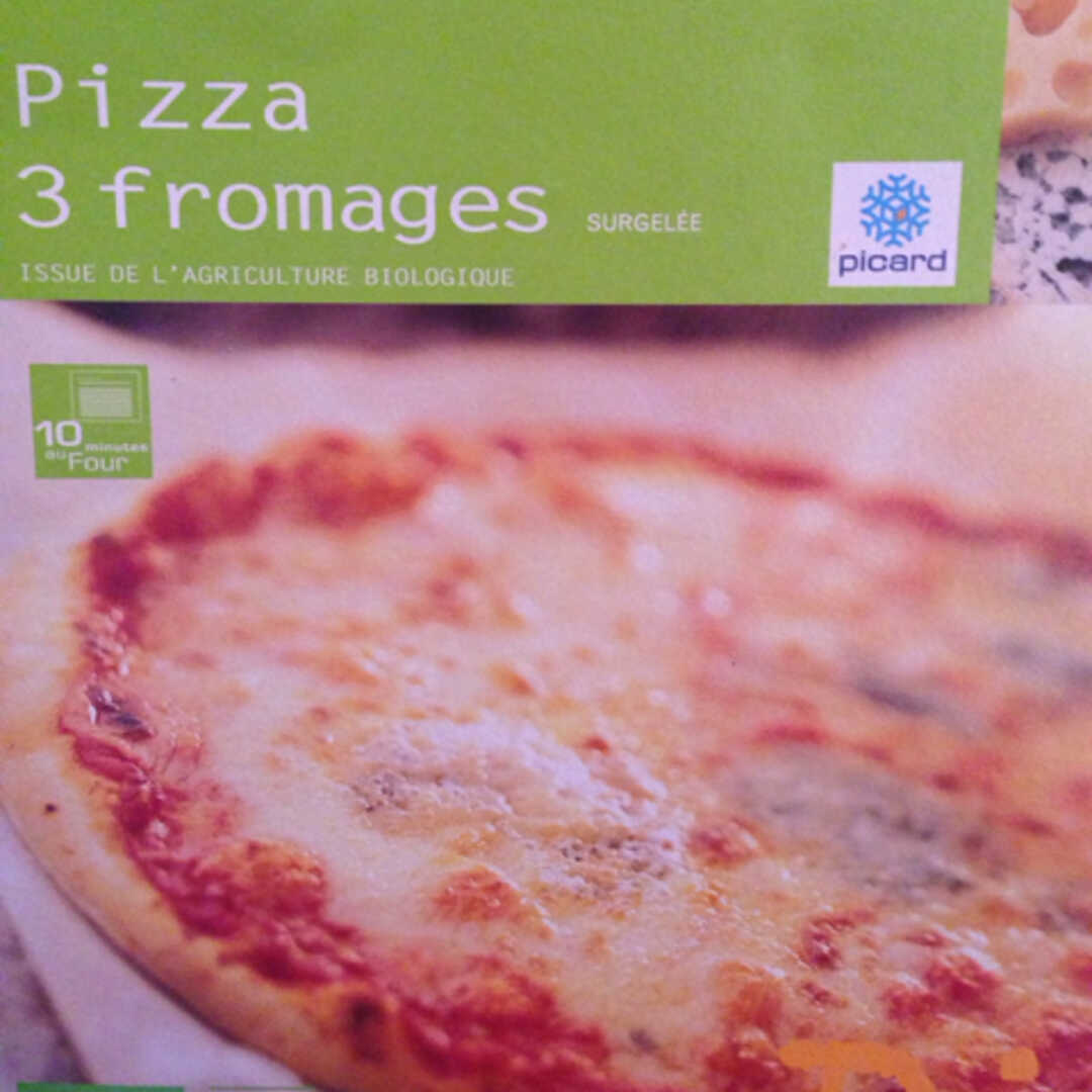 Picard Pizza 3 Fromages Bio