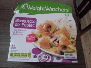 Weight Watchers Blanquette de Poulet Riz Basmati et Petits Légumes