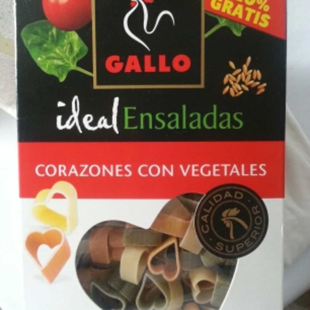 Gallo Corazones con Vegetales