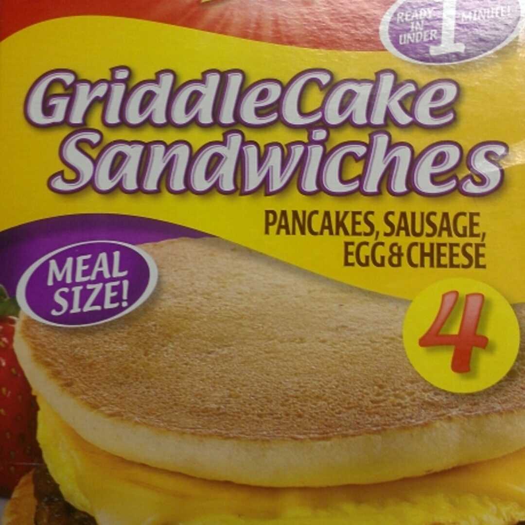 Sausage Griddle Cake Sandwich