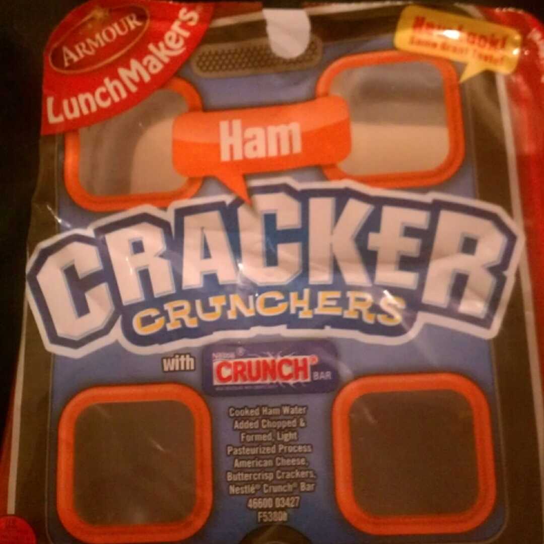 Armour Lunch Makers Cracker Crunchers Cooked Ham