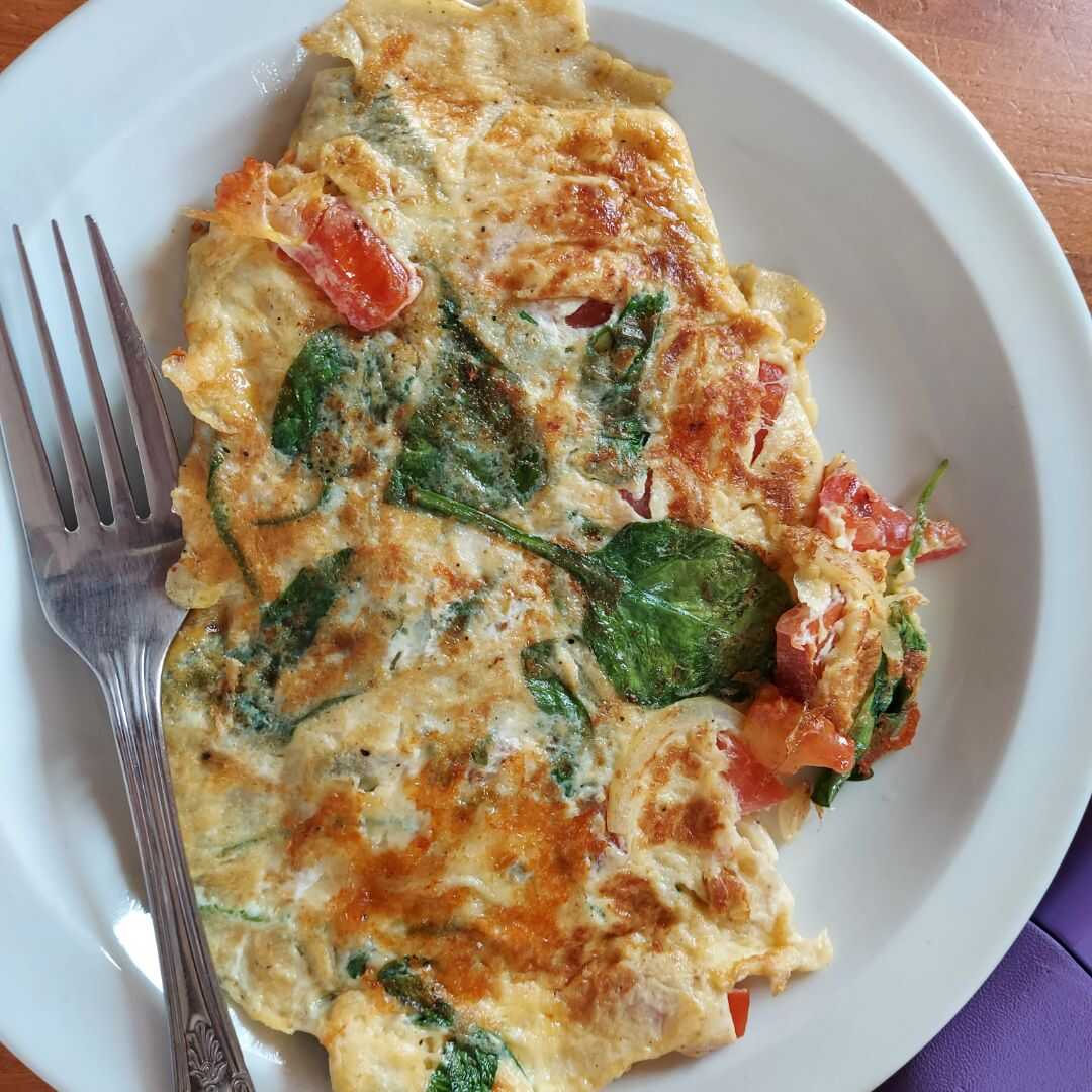 Egg Omelette or Scrambled Egg with Vegetables