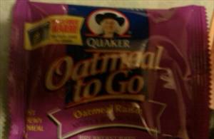 Quaker Oatmeal to Go Bar - Oatmeal Raisin