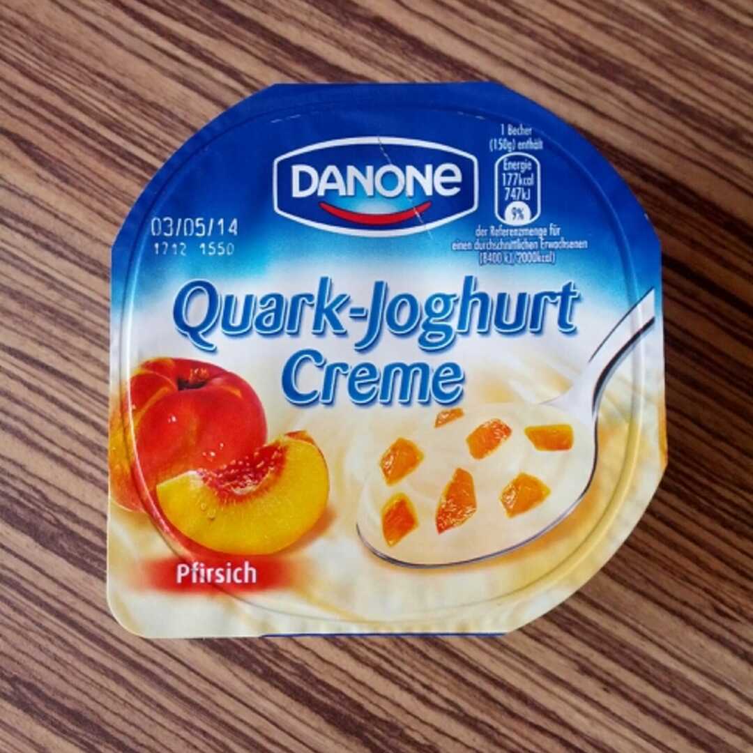 Danone Quark-Joghurt Creme Pfirsich