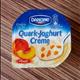 Danone Quark-Joghurt Creme Pfirsich