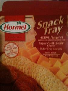 Hormel Turkey with Cheese & Crackers Snack Tray