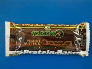 Greens Plus Chocolate Coated Peanut Butter Protein Bar