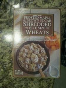 Trader Joe's Frosted Maple & Brown Sugar Shredded Bit Size Wheats