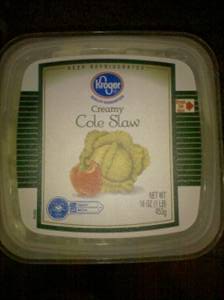 Kroger Creamy Coleslaw