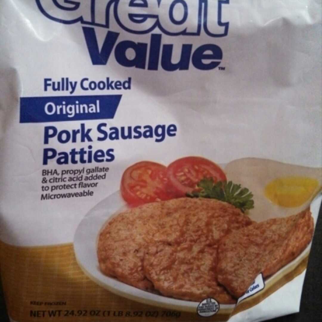 Great Value Pork Sausage Patty