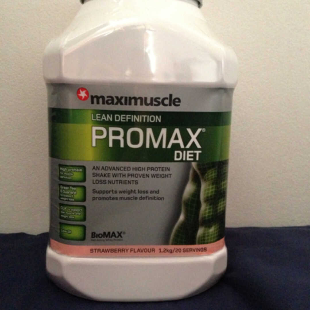 Maximuscle Promax Diet Strawberry