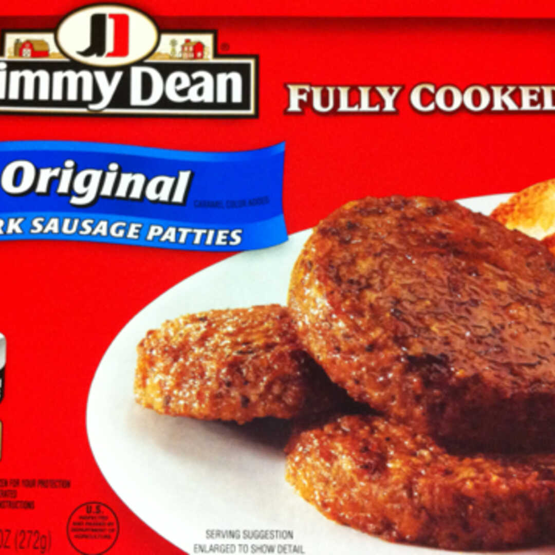 Jimmy Dean Fully Cooked Original Pork Sausage Patties