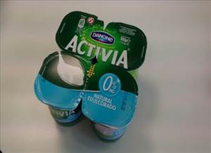Activia Yogur Natural Edulcorado 0%