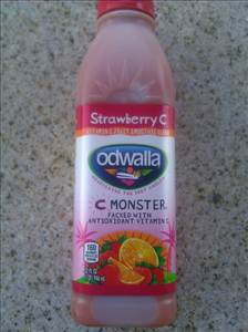 Odwalla C Monster Strawberry C Vitamin C Fruit Blend Smoothie