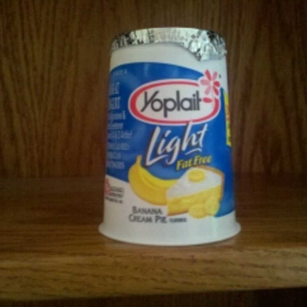 Yoplait Light Fat Free Yogurt - Banana Cream Pie