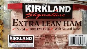Kirkland Signature Extra Lean Sliced Ham