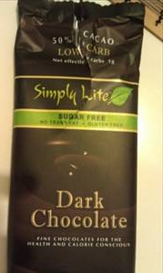 Simply Lite Sugar Free Dark Chocolate