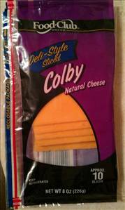 Food Club Colby Jack Cheese Slices
