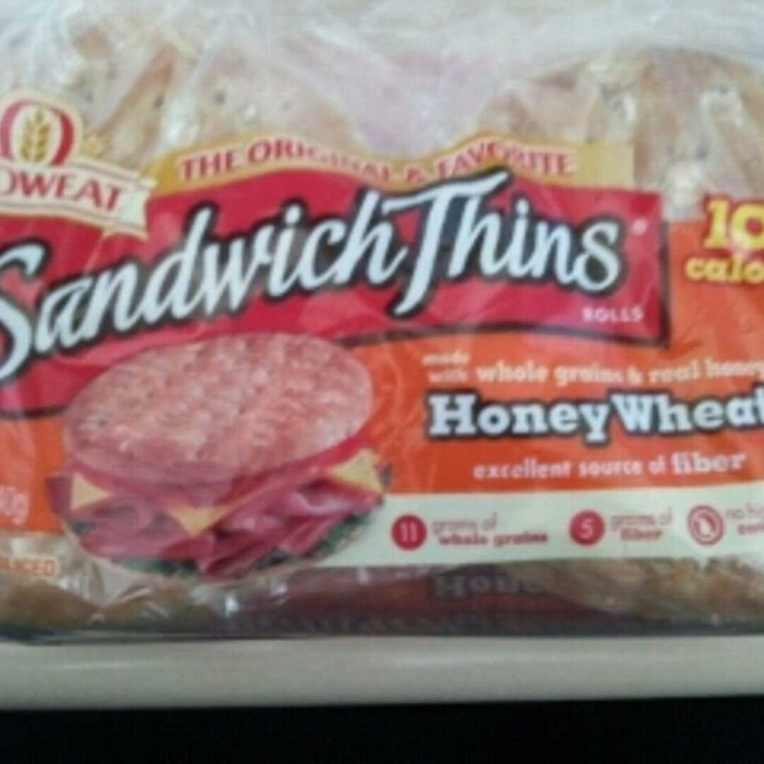 Arnold Honey Wheat Sandwich Thins
