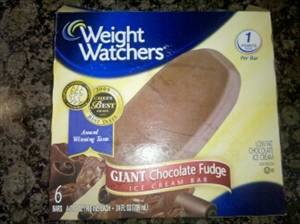 Weight Watchers Ice Cream Bars - Giant Chocolate Fudge