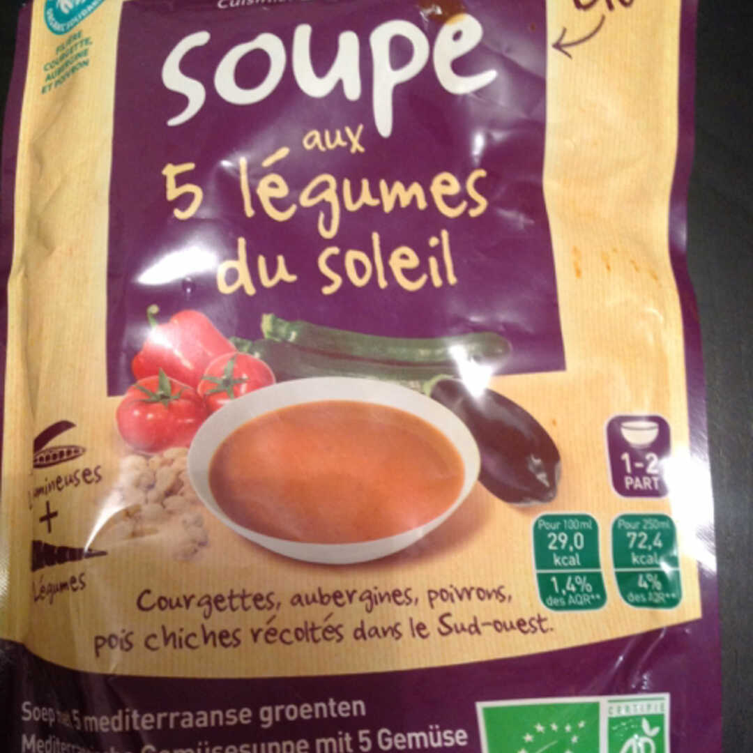 Danival Soupe aux 5 Légumes du Soleil