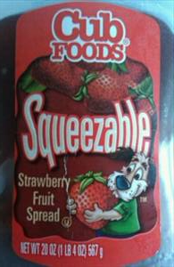 Cub Foods Squeezable Strawberry Fruit Spread