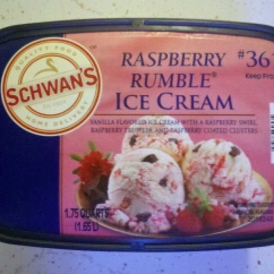 Schwan's Raspberry Rumble Ice Cream