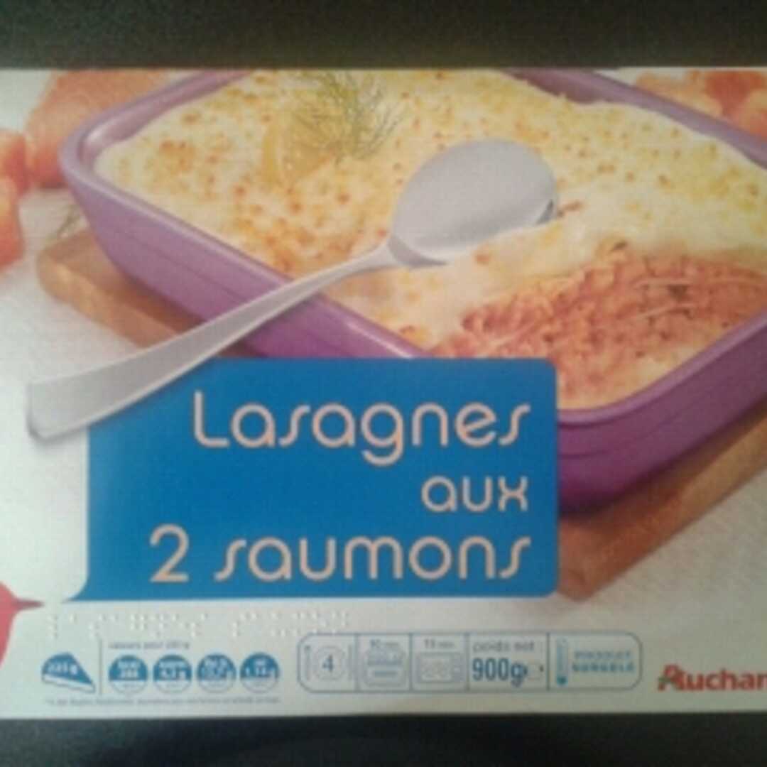 Auchan Lasagnes aux 2 Saumons