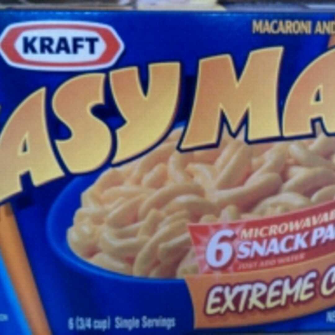 Kraft Easy Mac Extreme Cheese Microwave Packets