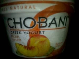 Chobani Nonfat Peach Greek Yogurt
