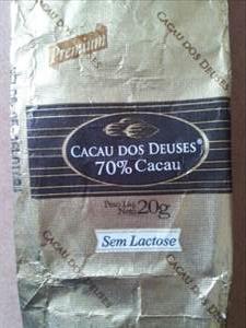 Cacau dos Deuses Chocolate Amargo 70% Cacau