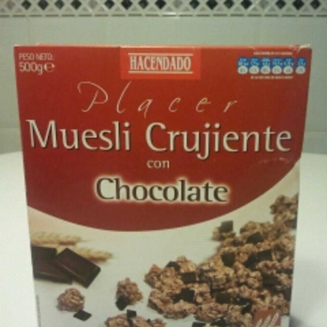 Hacendado Muesli Crujiente con Chocolate (40g)