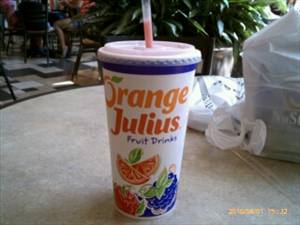 Orange Julius Strawberry Julius Fruit Drink (Large)