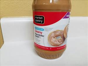 Market Pantry Reduced Fat Creamy Peanut Butter Spread