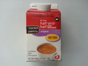 Market Pantry Fat Free Half & Half