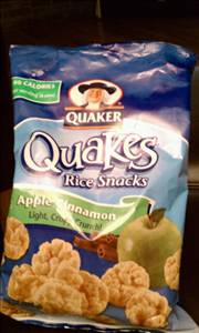 Quaker Quakes Rice Snacks - Apple Cinnamon