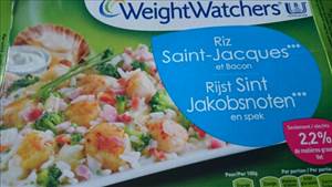 Weight Watchers Riz Saint-Jacques et Bacon