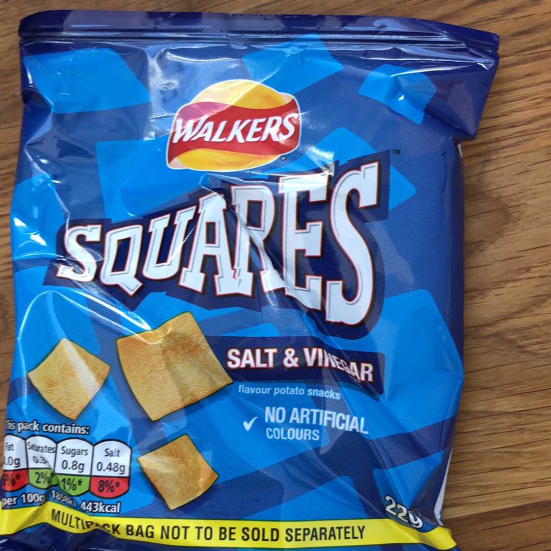 Walkers Squares Salt & Vinegar (40g)