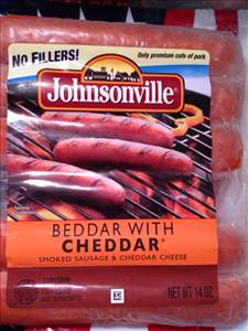 Johnsonville Beddar with Cheddar Smoked Sausage & Cheddar Cheese